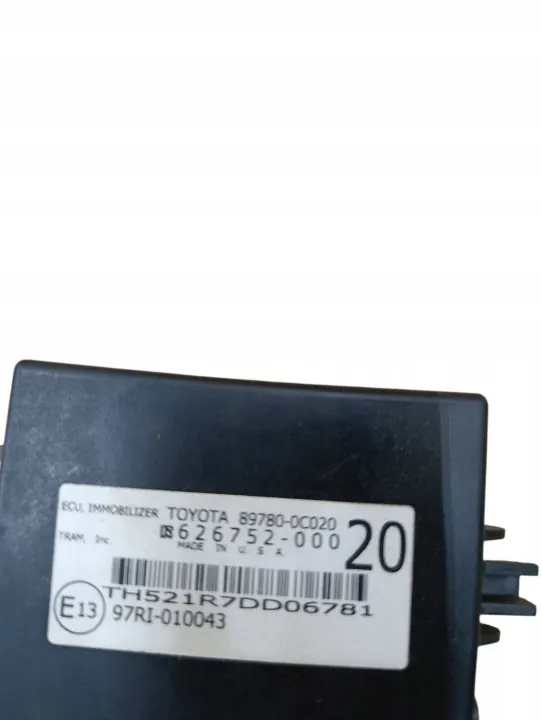 Wegfahrsperrenmodul OEM 897800C020 Vorne Toyota Sequoia image 7