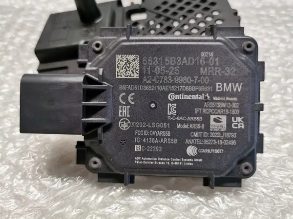 BMW OEM 5B3AD16 Radarsensor ACC Distronic komplett image 4