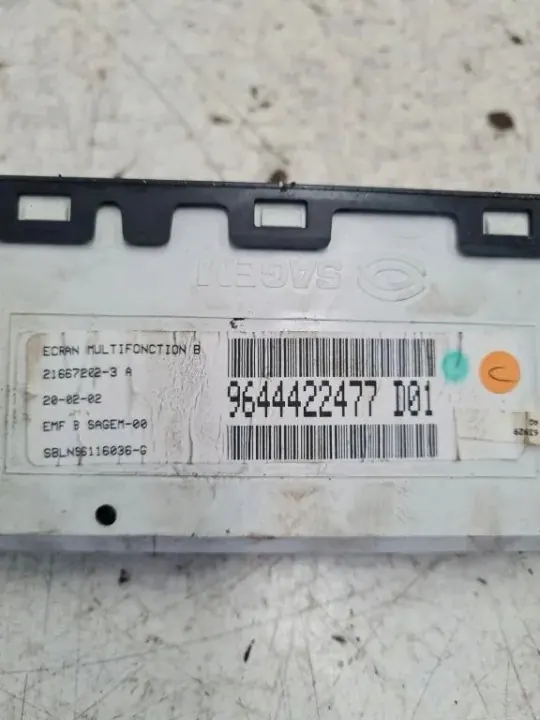 Écran de navigation OEM 21656482 pour Citroën C5 II Break image 3