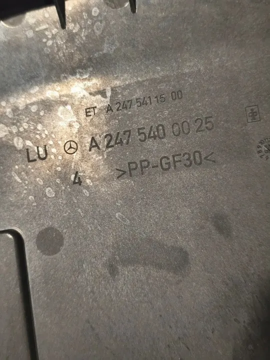 Couvercle Batterie Mercedes OEM A2475400025 - Occasion image 3