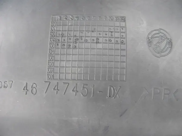 Right Front Wheel Arch Fiat Doblo I 1.9 JTD 46747451DX image 3