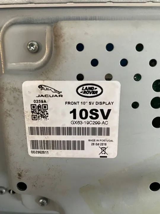 Jaguar XF X260 Display Bildschirm OEM GX63-19C299-AC image 3