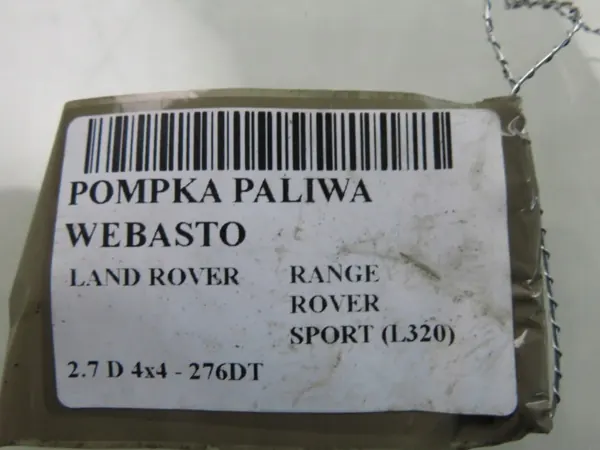 Bomba combustível Webasto OEM M1081078 Land Rover image 4