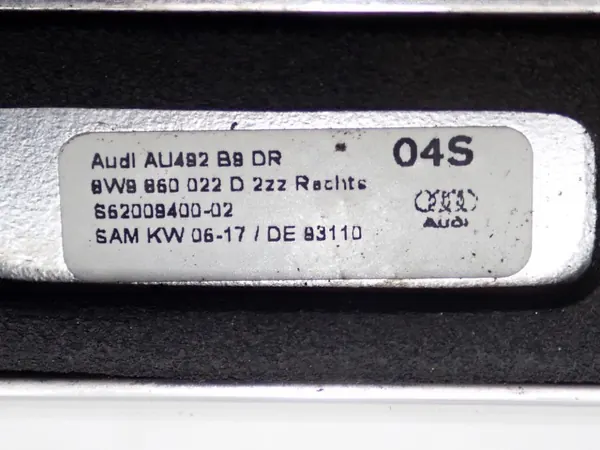 Conjunto de Barras de Teto OEM 8W9860022D 8W9860021D para Audi A4 B9 image 9