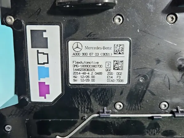 Lampe de cabine Mercedes OEM A0009006703 - Occasion image 6
