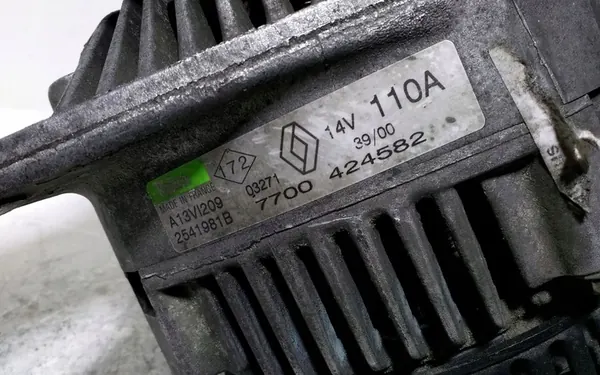 Vaihtovirtageneraattori Volvo S40, V40 7700424582 image 4