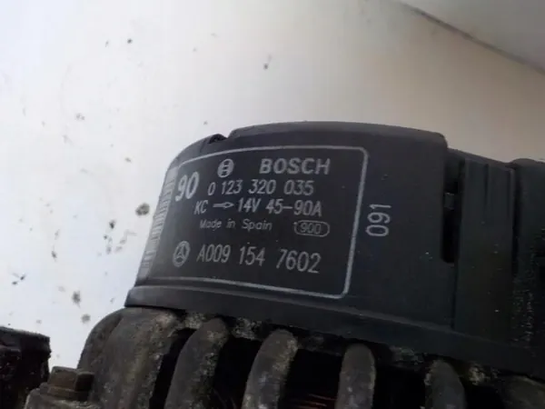 ALTERNATOR MERCEDES-BENZ SLK (R170) A0091547602 image 2