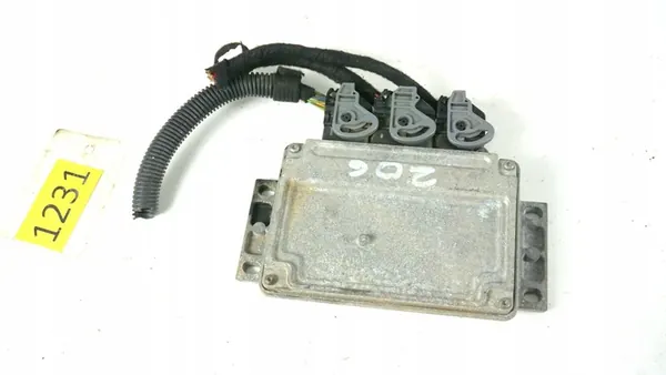 Ordinateur de moteur Peugeot 206 2.0 16V IAW6LP1.09 image 2