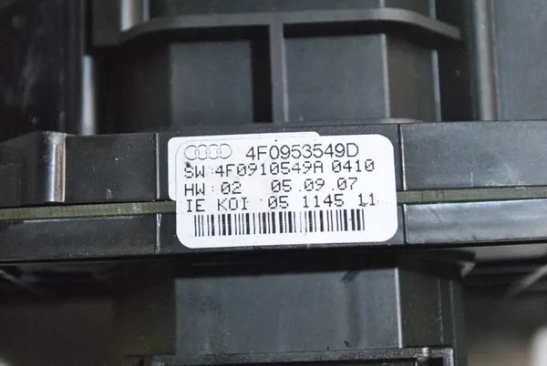 Kombischalter Audi A6 C6 Vorne + Hinten OE 4F0953549D image 6