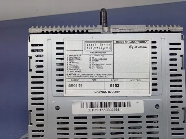 Rádio Chevrolet Spark III M300 OEM 95909153 CD USB image 6