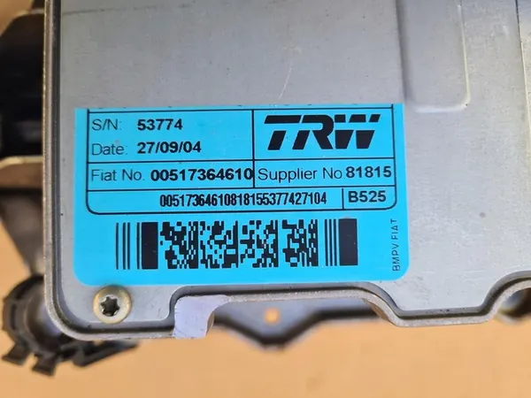 Elektrische Servolenkung TRW 00517364610 Fiat Idea image 3