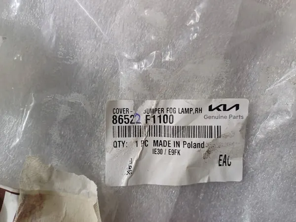 Grille de pare-chocs avant Kia Sportage IV OEM 86522-F1100 image 5