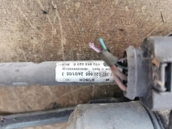 VW Touran Scheibenwischer-Mechanismus links vorne OEM image 4