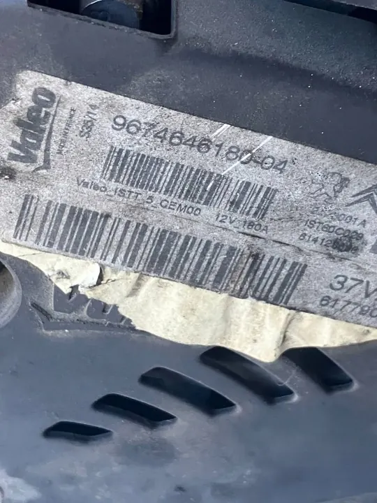 OEM 9674646180-04 Generator för Citroen 308, C4 Picasso image 3