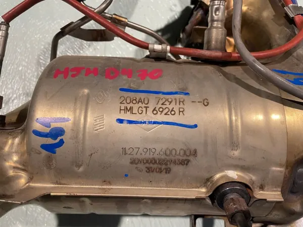 Katalysator DPF Renault Nissan 1.3 TCE 208A07291R image 3