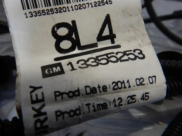 Cableado Motor OEM 13355253 para Opel Astra K image 7