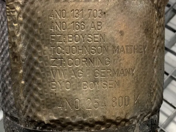 Katalysator OEM 4N0254800K för Audi A6 C8 image 5