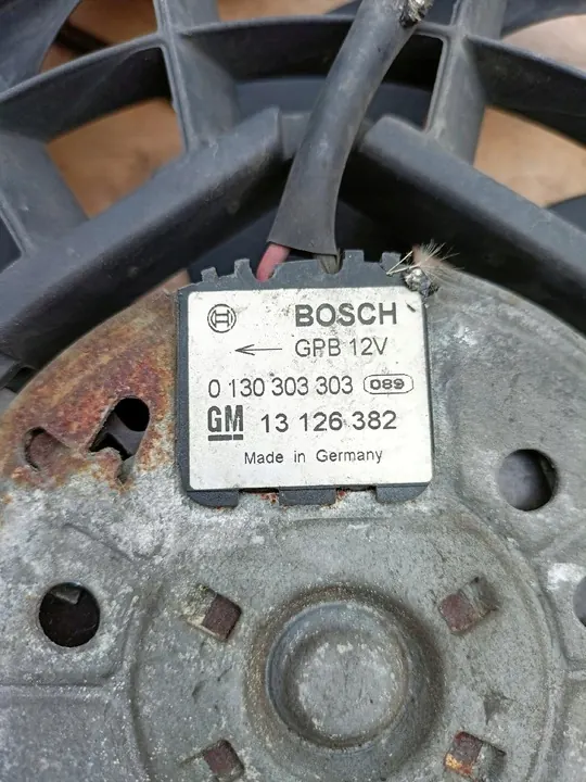 OPEL ASTRA H ZAFIRA B Fläkt image 2