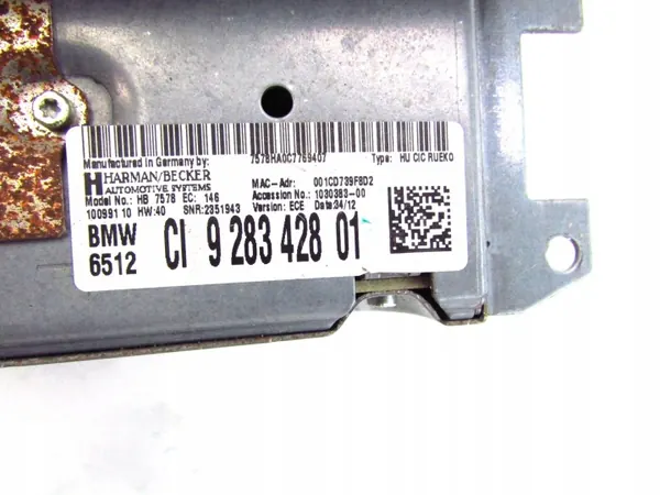BMW Navigationsradio-Leser OEM 9283428 image 4