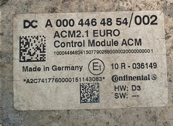 AdBlue-besturingsmodule OEM A0004464854 Mercedes image 5