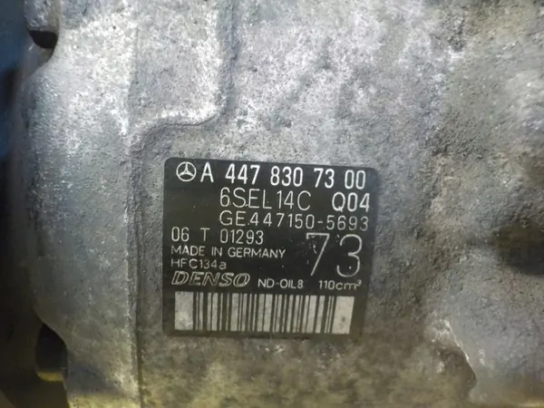 Compresor A/C VITO W447 1.6 CDI A4478307300 image 5