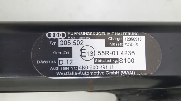 Engate Audi A6 C8 OEM 4K0800491H - Westfalia image 4