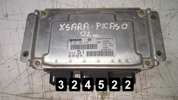 ECU Citroen Xsara Picasso OEM AM-324522 2002 image 2