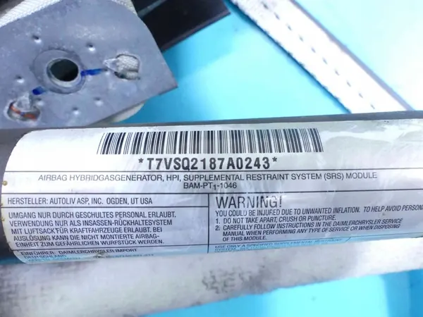 Rechter Vorhangairbag Chrysler Sebring III 06-10 P55351260AE image 4