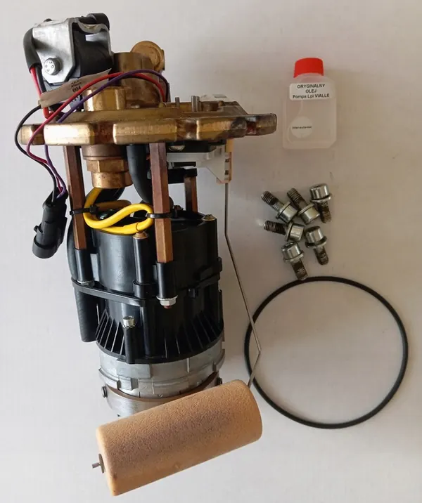 Lpi VIALLE gaspump + ventilgrupp - begagnad + olja + delar 101 image 2