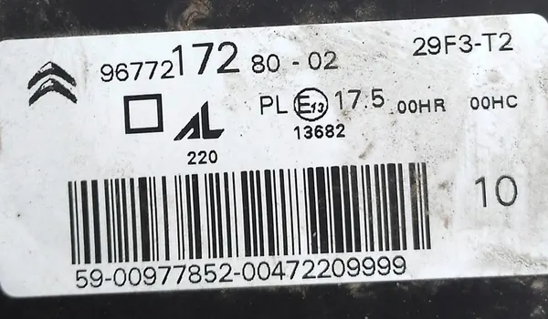 CITROEN C4 GRAND PICASSO II 13-17 FARO DELANTERO DERECHO image 10