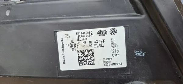 Farol Dianteiro Esquerdo VW Tiguan I 11-16 image 7