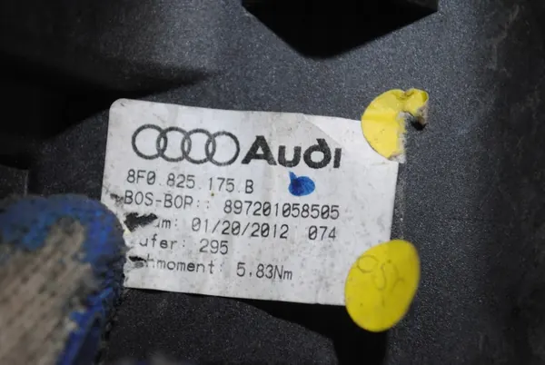 Motor de techo cabrio Audi OE 8F0825175B - Usado image 4