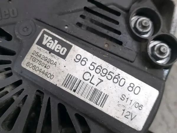 ALTERNATOR PEUGEOT 206 1.4 8V 9656956080 image 3