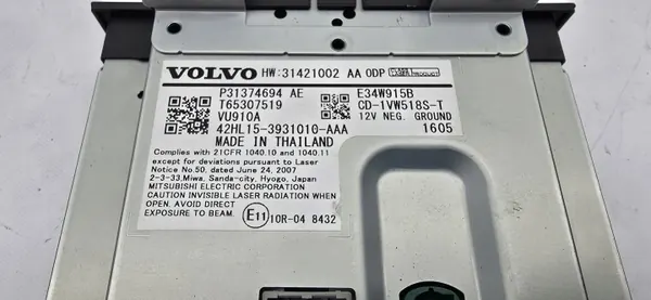Changer CD Volvo OEM 31421002 pour XC90 II 2016 image 5