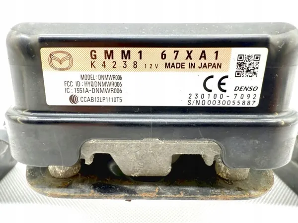 Sensor radar ACC Mazda OE GMM167XA1 para Mazda 6 image 3