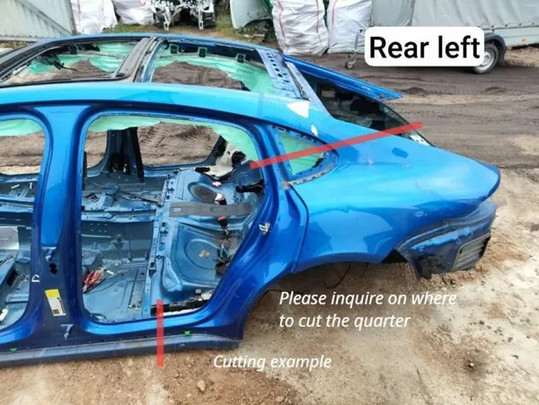 OEM 276761 Porsche Panamera 2017 Taka Vasen Lokasuoja image 2