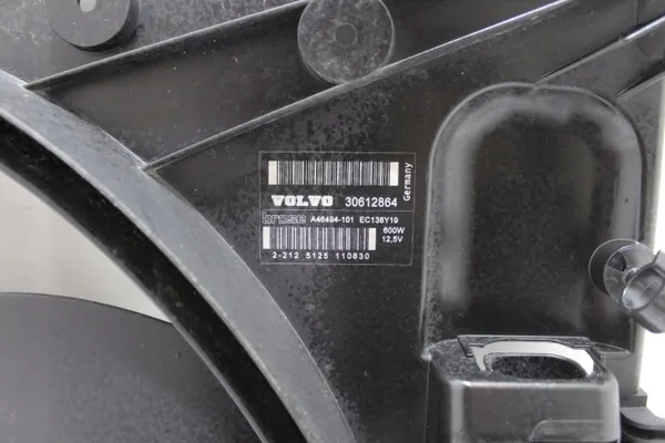 Volvo kylarfläkt OEM 365577655 för XC90 2010-2016 image 6