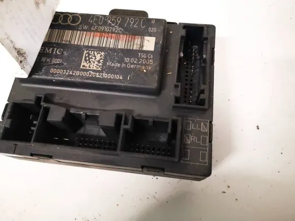 Audi A6 Deurregelmodule OEM 4f0959792c 2006 2.0L image 3