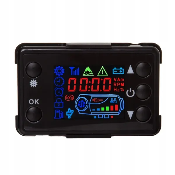 Controlador LCD Mar-pol com controle remoto 12V image 4