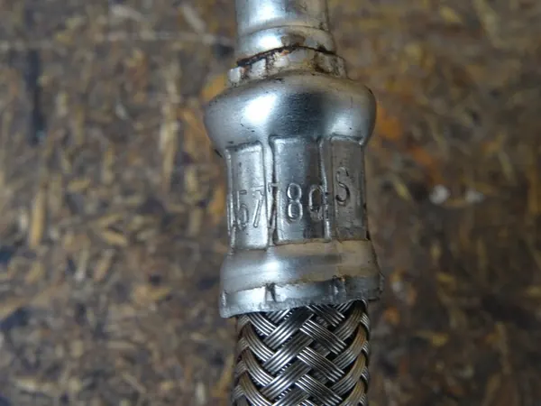 AUDI A3 8L GOLF IV 1.8 TURBO Turbocharger Oil Line 06A145778Q image 8