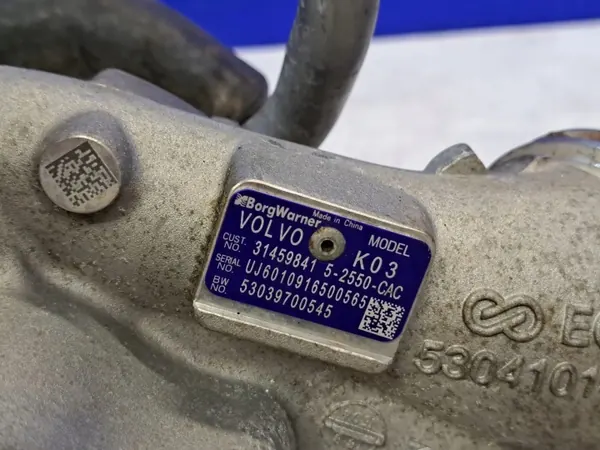 Volvo Turbo OEM 36010231 för XC60 II 2.0L 2019 image 9