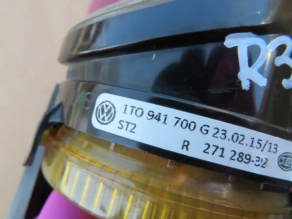 VW TOURAN CADDY 1T0 FAROL HALÓGENO DIREITO image 10