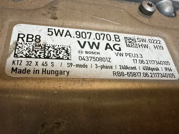 OEM 5WA907070B Akkulatausmoduuli VW Audi:lle image 5