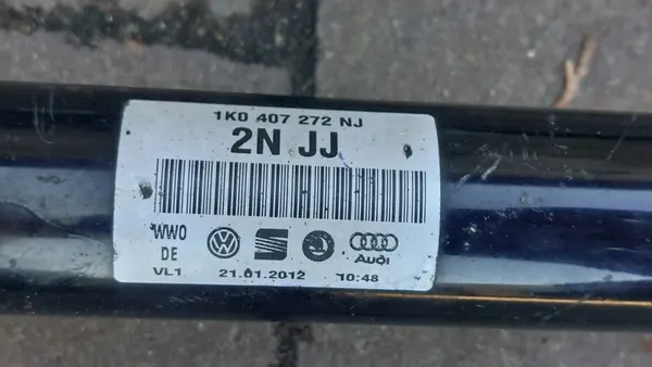 Höger drivaxel 2.0 TDI VW Golf VI Passat B7 image 4