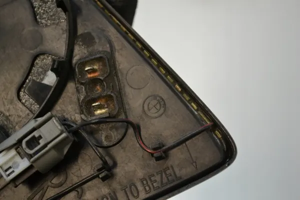 BMW E60 E61 LCI Rechter Spiegel-Einsatz OEM Beheizt image 6