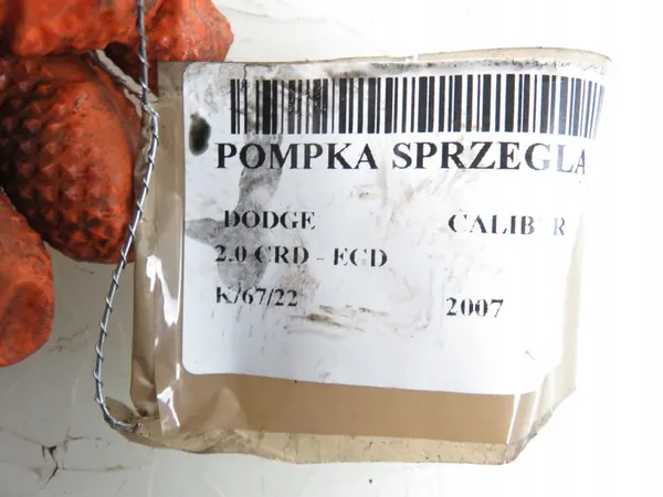 Bomba de embreagem Dodge Caliber 2.0 CRD OEM 511032010 image 2