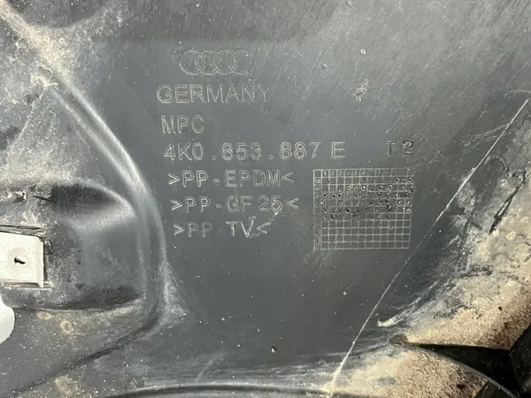 AUDI A6 C8 Front Left Wheel Arch 4K0821171M 4K0853887E image 10