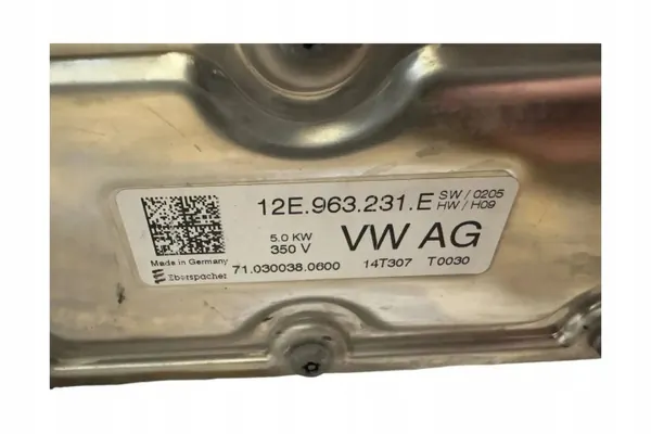 VW Webasto Lämmitys OEM 12E963231E Golf VII Variantille image 7