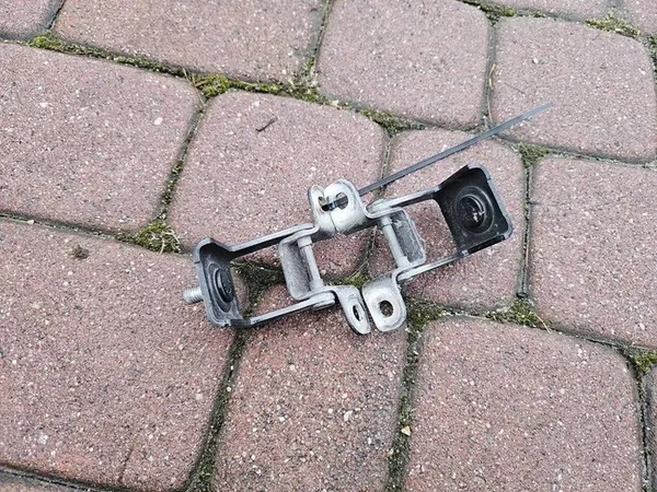 Ensemble de charnières de hayon arrière Renault Zoe 844005848R image 1