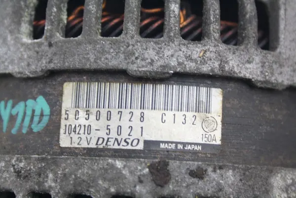 Generaattori Fiat Croma Alfa Romeo 159 2.4 20V JTDM image 10